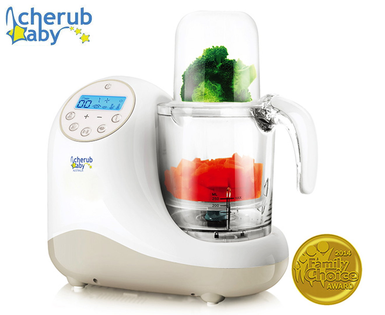 Baby Food Blender vs Food Processor, by Cherub Baby