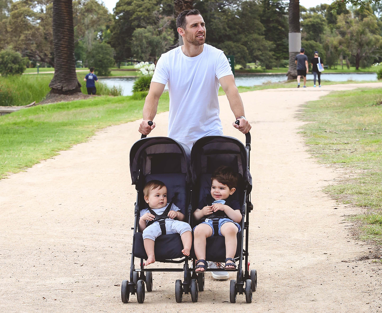 childcare twin nix stroller