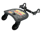 Veebee (Valco) EZ Rider Sit / Stand Skate Glider Board - Black