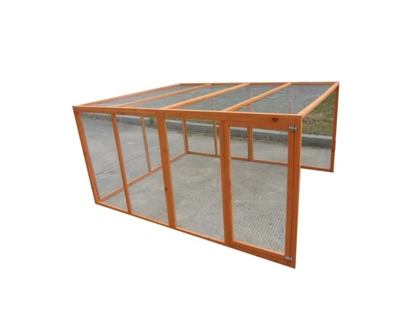 Tinnapets Large 200*160*99cm Extension Run for Chicken Coop Hen house Chook Hutch Cage