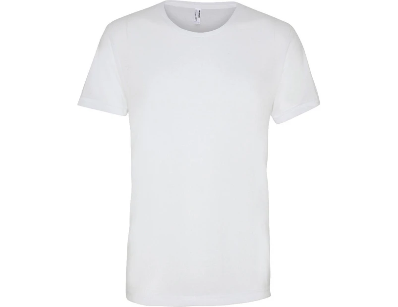 American Apparel Mens Sublimation Lightweight 100% Polyester T-Shirt - White