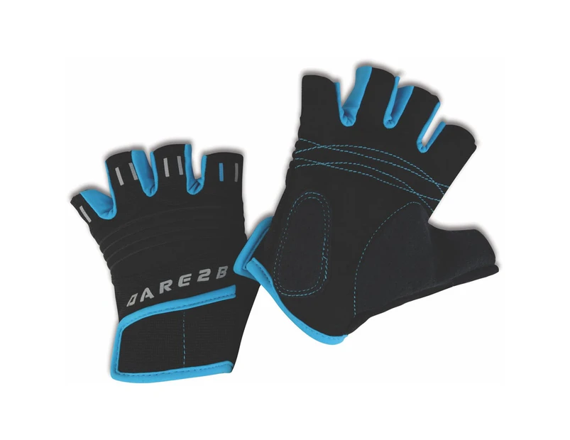 Dare 2b Boys & Girls Kids Cycle Mitt Lightweight Breathable Gloves - Black/FlurBl