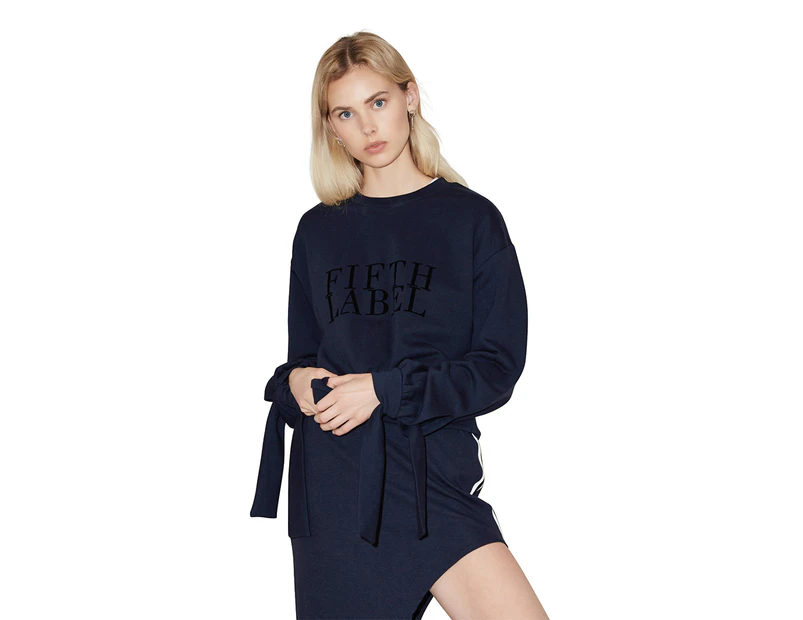 The Fifth Label Women's Impressionist Jumper - Navy