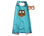Book Day Costume Animal Cape and Mask Set for Kids - Owl