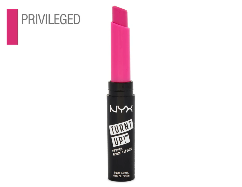 NYX Turnt Up! Lipstick 2.5g - Privileged