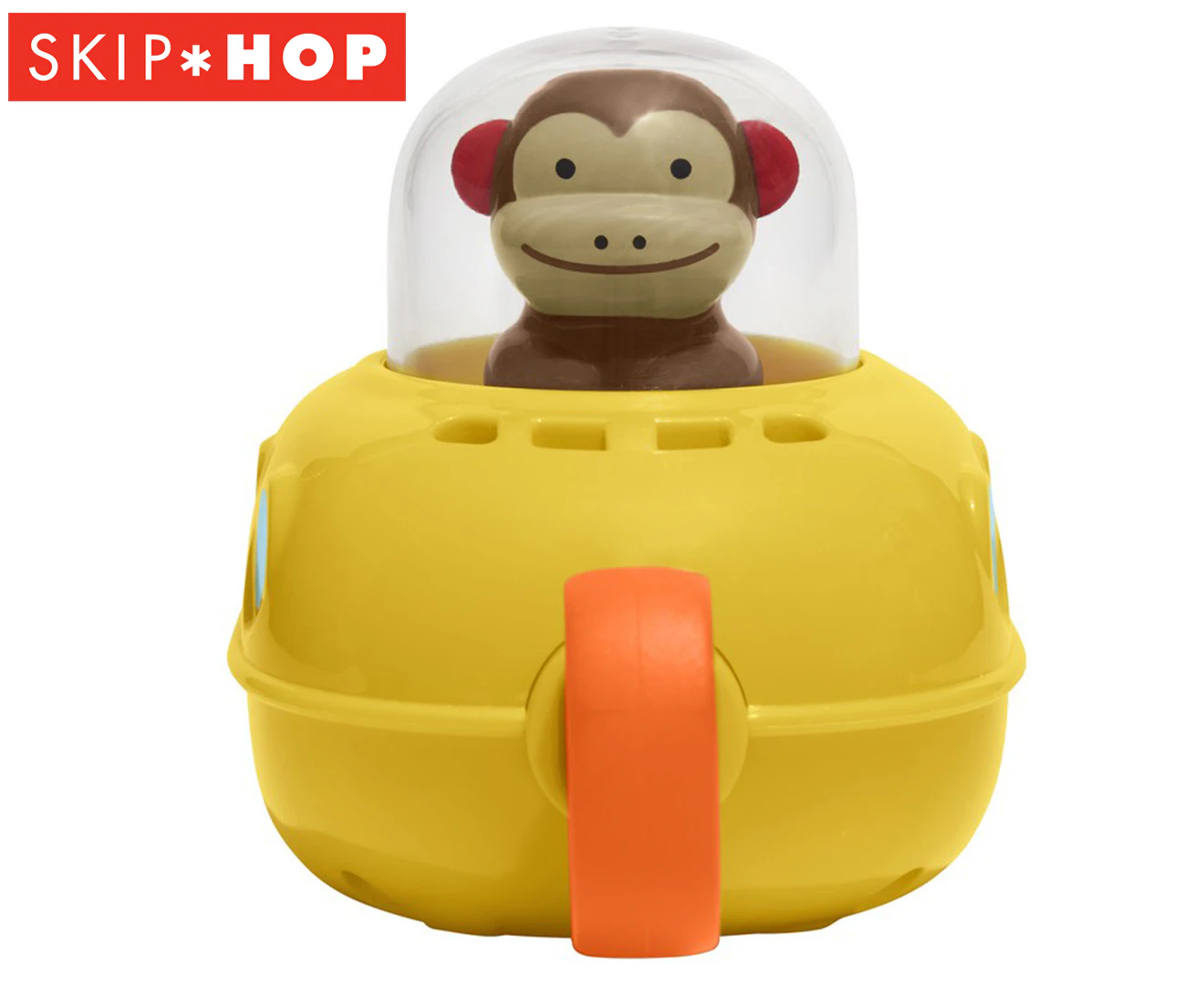 Skip Hop Zoo Pull & Go Monkey Submarine Bath Toy