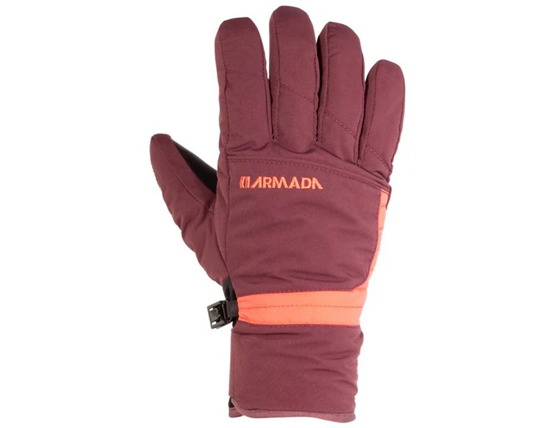 Armada Capital Women's Gloves Purple/Red