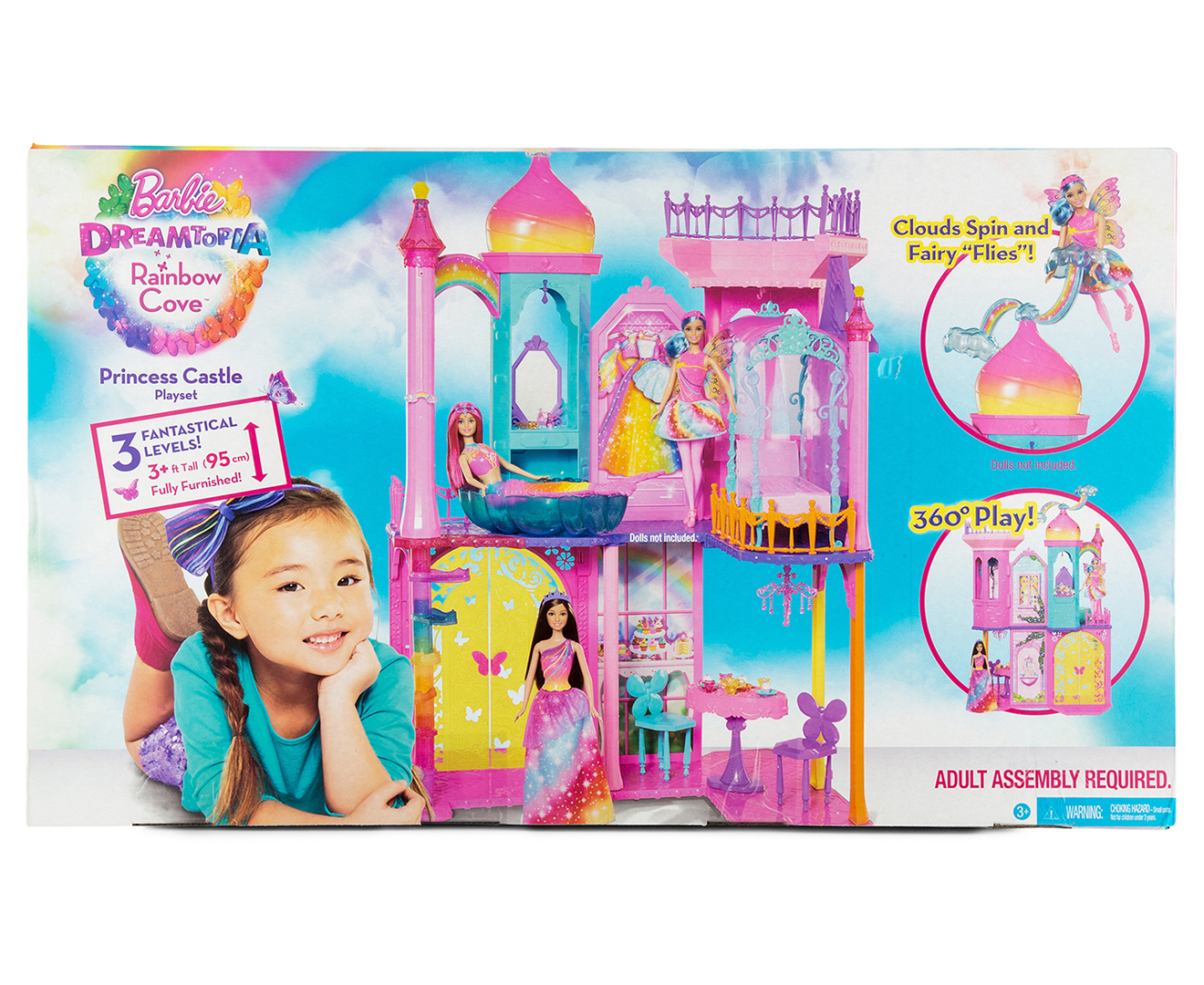 barbie dreamtopia sweetville castle argos