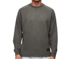 Afends Men's Raw 2 Crew Neck Sweat - Dusty Olive