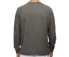 Afends Men's Raw 2 Crew Neck Sweat - Dusty Olive