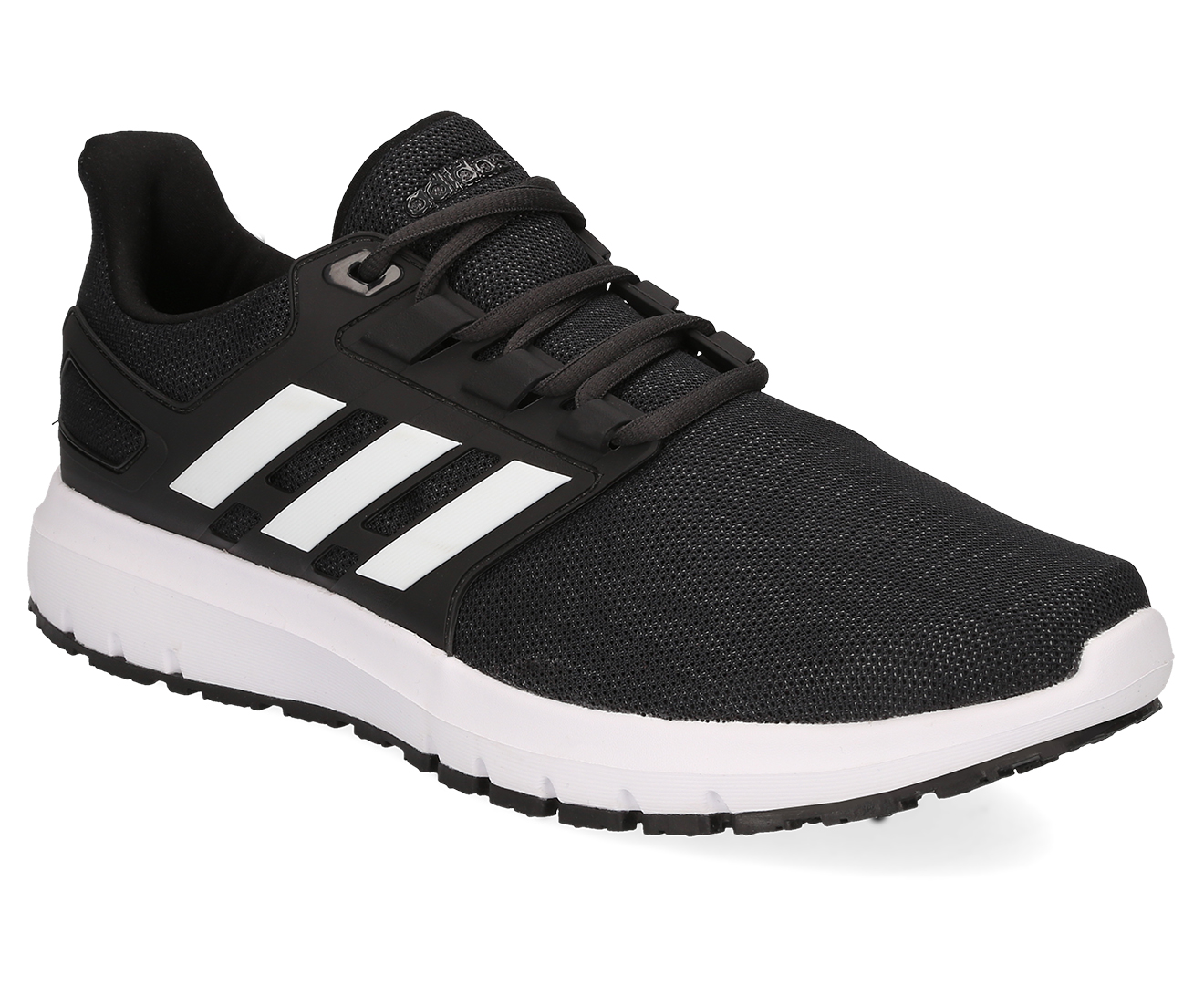 Adidas Men's Energy Cloud 2 Shoe - Core Black/White/Carbon | Catch.com.au
