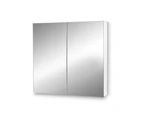 Bathroom Mirror Cabinet Vanity Medicine Shaving Storage Shelf 750mmx720mm
