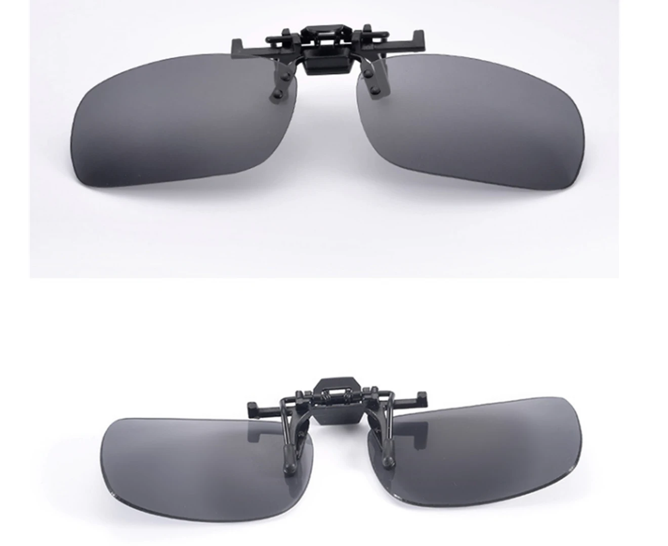 Select Mall Polarized Clip-on Flip up Metal Clip Sunglasses