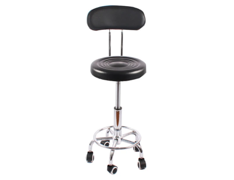 Salon Stool Swivel Backrest Hairdressing Barber Chair Beauty Hydraulic Lift
