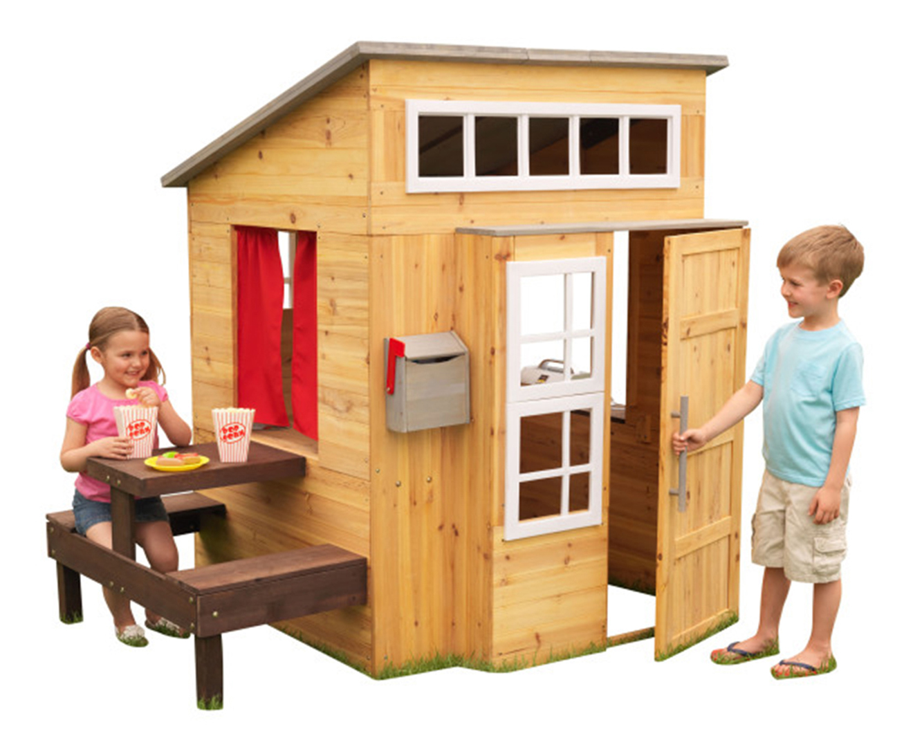 KidKraft Modern Outdoor Playhouse Catch Com Au   5b7520914f992938270381 