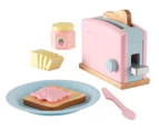 KidKraft Pastel Wooden Toaster Set