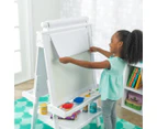 KidKraft Deluxe Wooden Easel - White