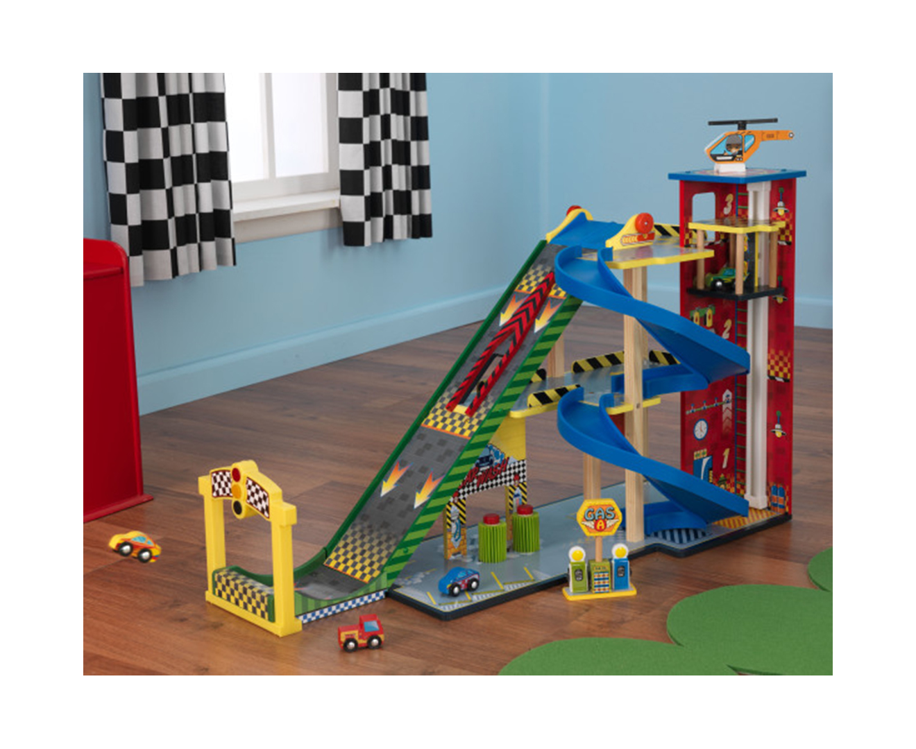 Kidkraft mega ramp racing clearance set