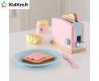 KidKraft Pastel Wooden Toaster Set 1