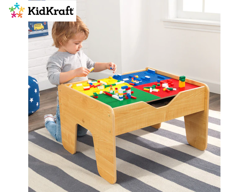 KidKraft 2-in-1 Activity Table w/ LEGO®-Compatible Board