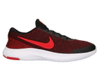 Nike Men's Flex Experience RN 7 Shoe - Black/University Red-Gym Red