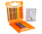 Crayola Create & Colour 65-Piece Coloured Pencils Kit