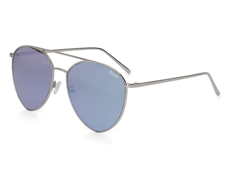 Quay Australia Women's Indio Sunglasses - Silver/Blue
