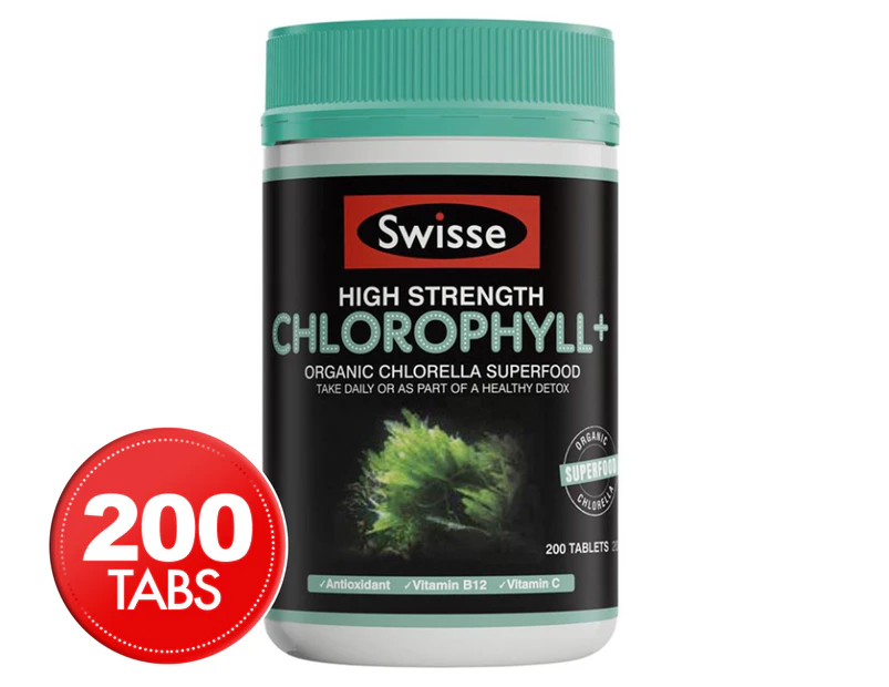 Swisse High Strength Organic Chlorophyll+ 200 Tabs