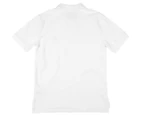 Polo Ralph Lauren Youth Solid Mesh Polo - White