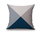 Color Matching Geometry Cotton & linen Pillow Cover 92278