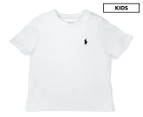Polo Ralph Lauren Kids' Cotton Tee / T-Shirt / Tshirt - White