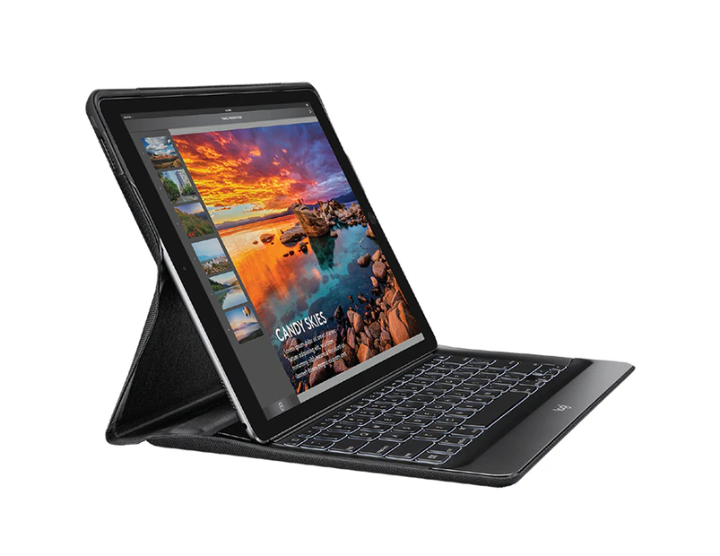 Logitech Create Folio Case w/ Keyboard & Smart Connector For iPad Pro 9.7" - Black