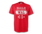 Gareth Bale Wales Wal T-shirt (red) - Kids