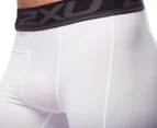 2XU Men's Compression Shorts - White