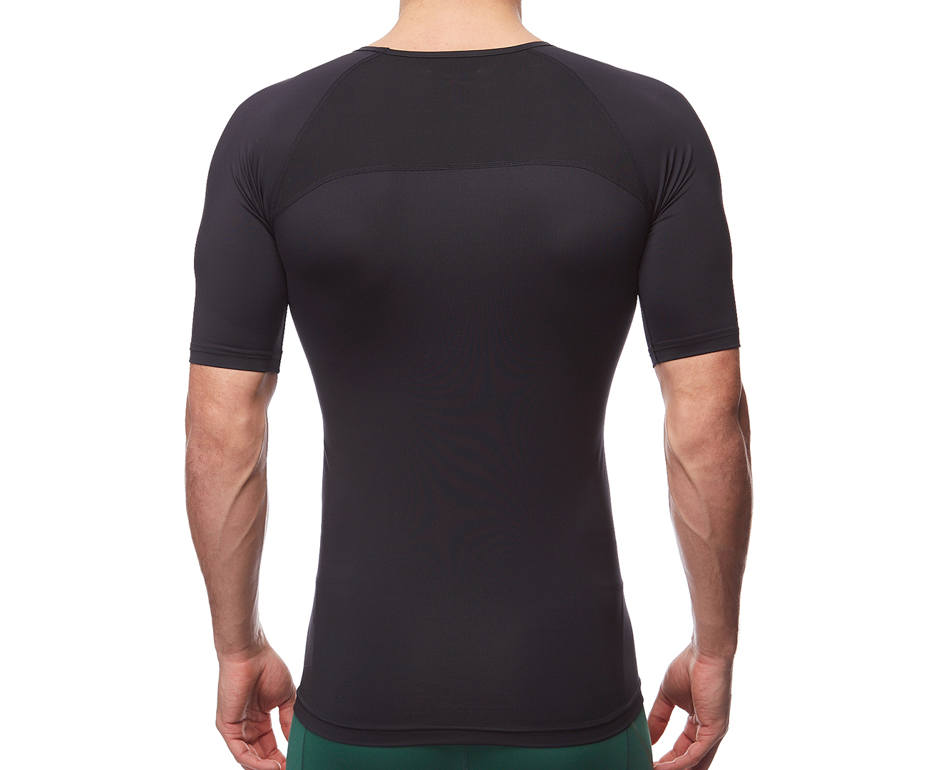 2XU Men's Tall Elite Short Sleeve Compression Top - Black | Catch.co.nz
