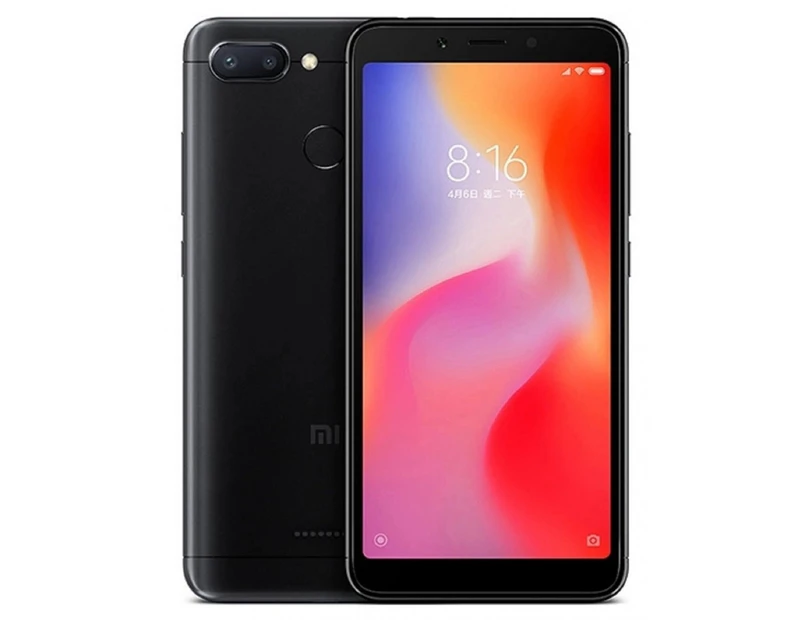 Xiaomi Redmi 6 3GB/ 32GB Dual Sim SIM FREE/ UNLOCKED Global Version - Black