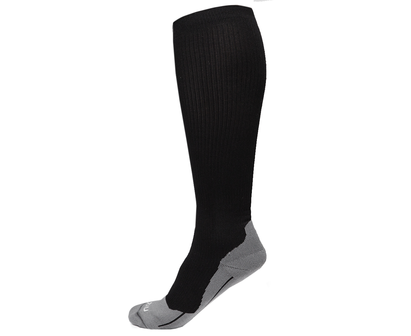 2XU Men's Compression Socks - Black/Grey | Www.catch.co.nz