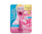 Gillette Venus Spa Breeze Razor + 6-Cartridge Set    