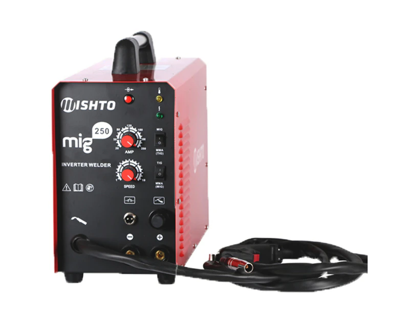 Welder Inverter MIG MMA TIG 4 IN 1 250 Amp Gas Gasless Wire Portable Welding