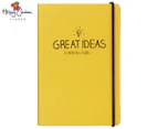 Happy Jackson Great Ideas A6 Notebook - Yellow