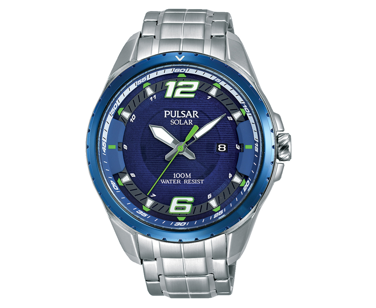 Pulsar solar 100m online water resistant