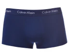 Calvin Klein Men's Low Rise Trunk 3-Pack - Teal/Grey/Navy