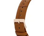 Tommy Hilfiger Men's 40mm Cooper Leather Watch - Brown/Black/Rose Gold