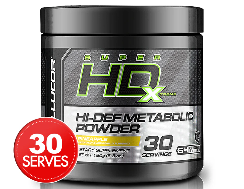 Cellucor SuperHD Xtreme Hi-Def Metabolic Powder Pineapple 180g