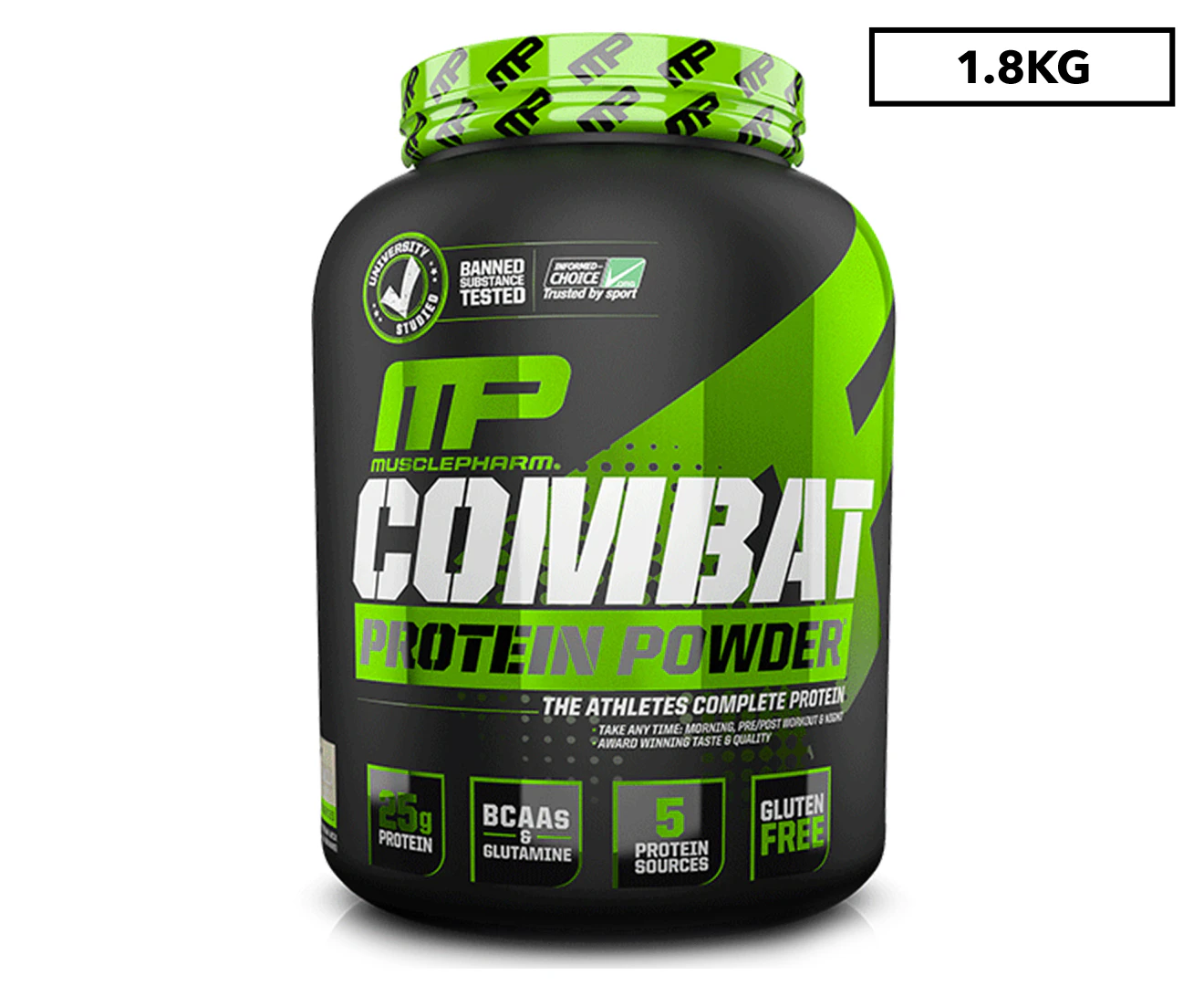 MusclePharm Combat Protein Powder Vanilla 1.8kg