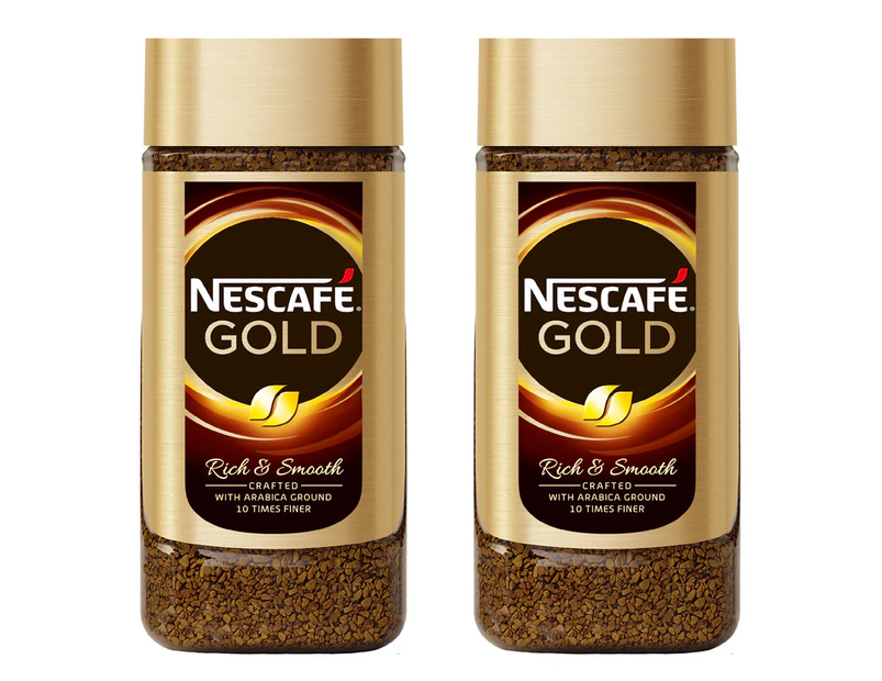 2 x Nescafé Gold Original Instant Coffee 200g