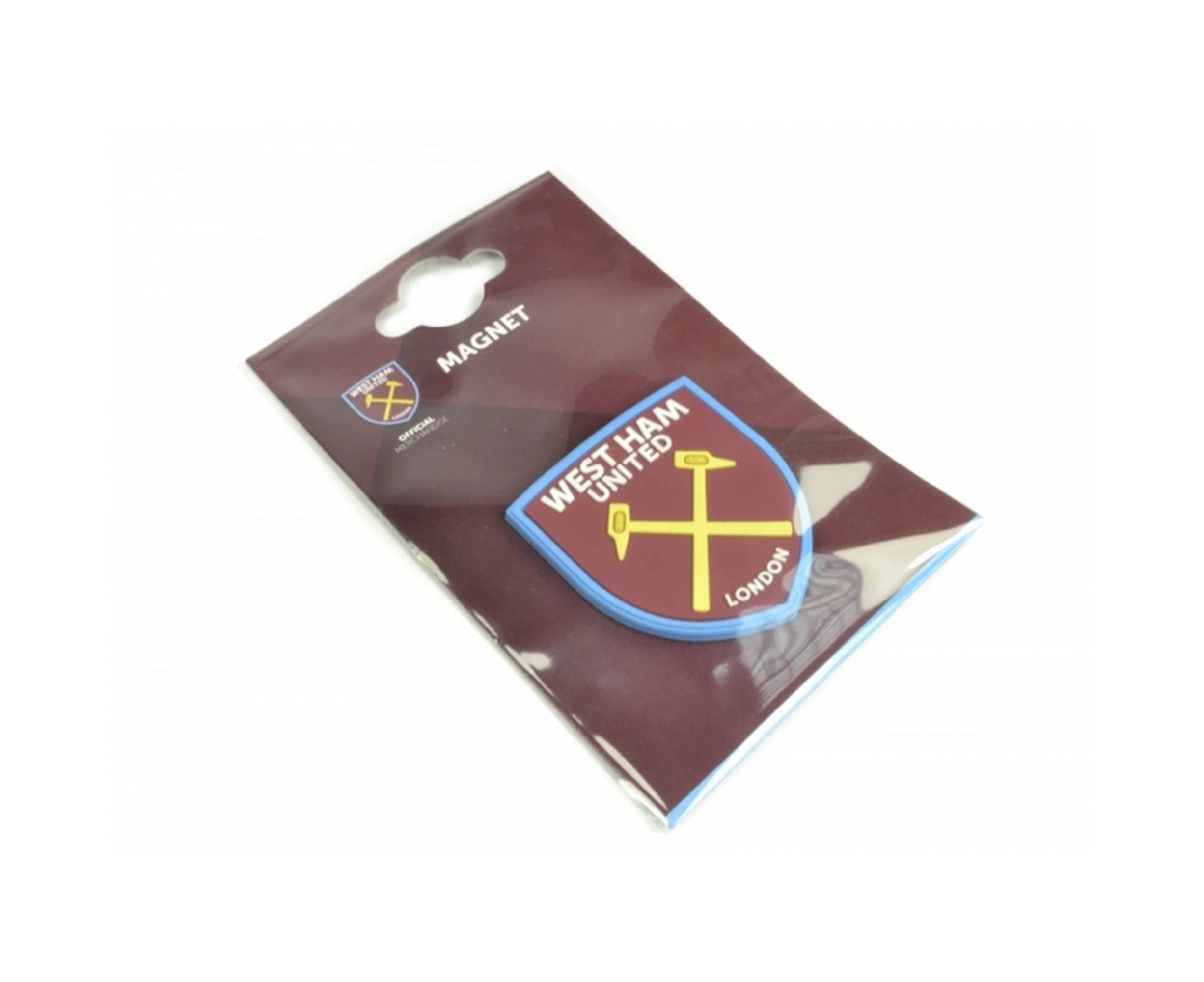 West Ham Fc Official Football Crest Fridge Magnet (Claret/Blue) - BS605