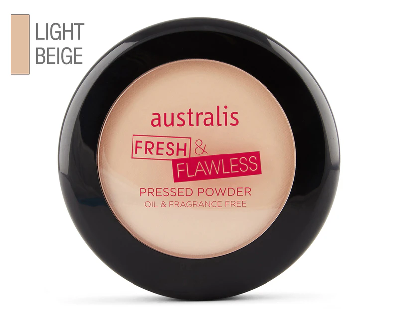 Australis Fresh & Flawless Powder - Light Beige