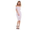 Calli Women's Aleena Midi Dress - Lilac