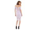 Calli Women's Aleena Midi Dress - Lilac